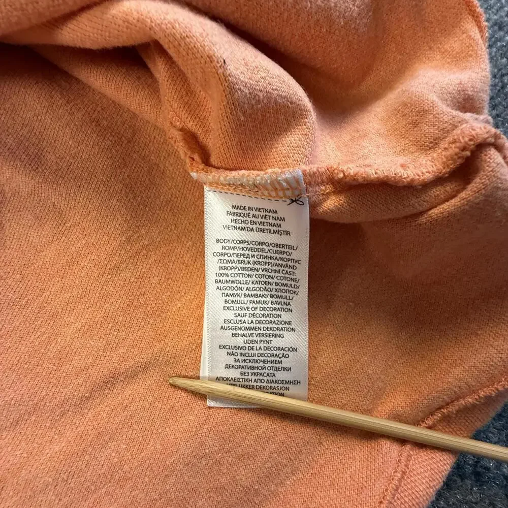 Polo Ralph Lauren Classic‎ Fit Orange Polo Shirt XL #1773